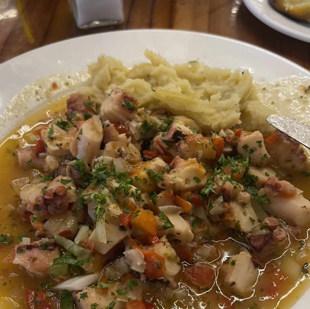 Pulpo a la Ajillo
