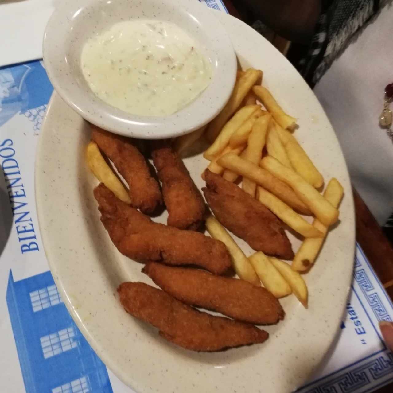 Deditos de pollo