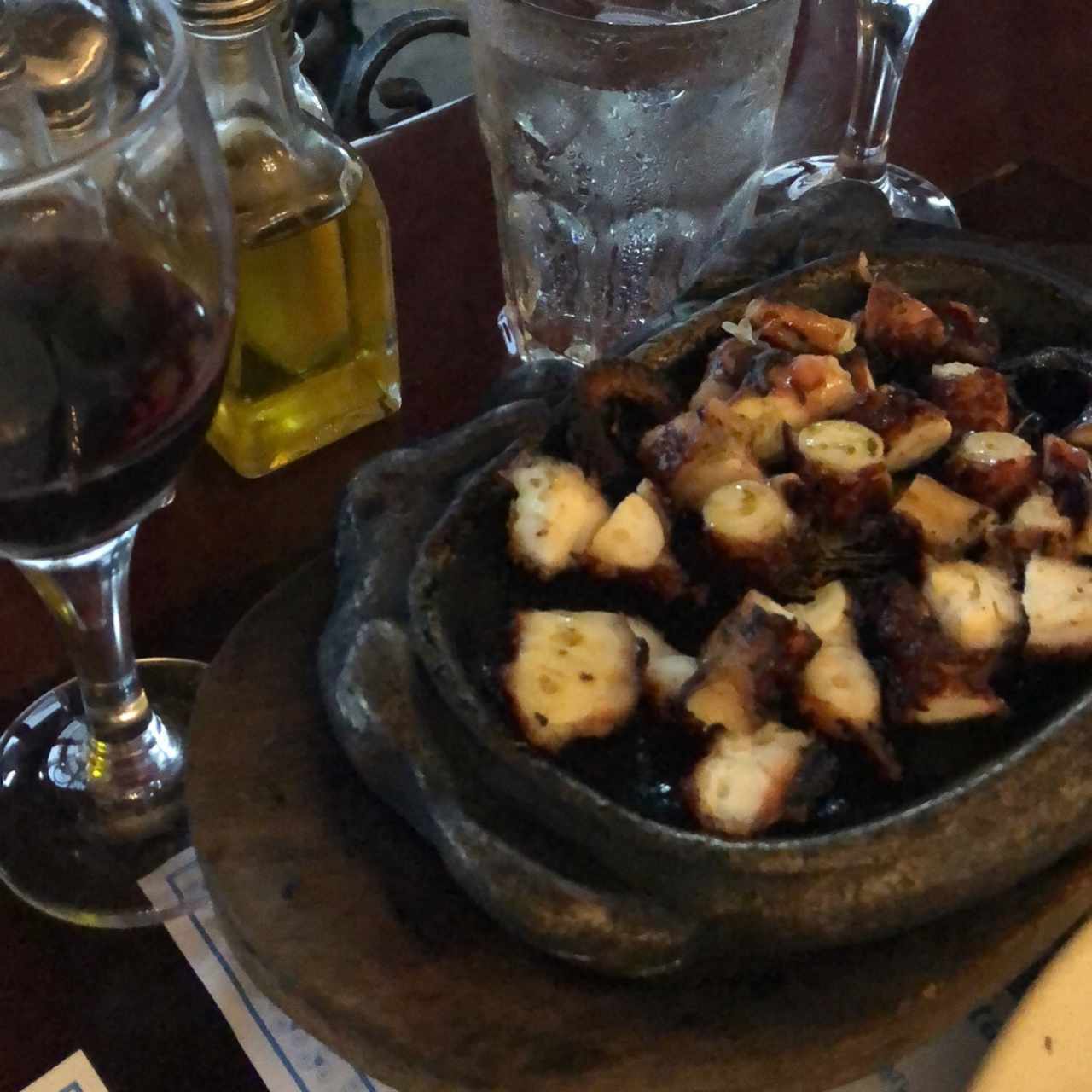 Pulpo a la plancha