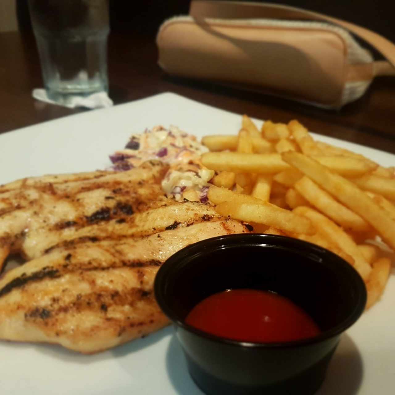 Filete de pollo a la parrilla