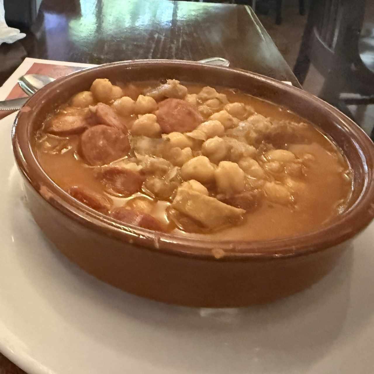De Cuchara - Garbanzos con Chorizo