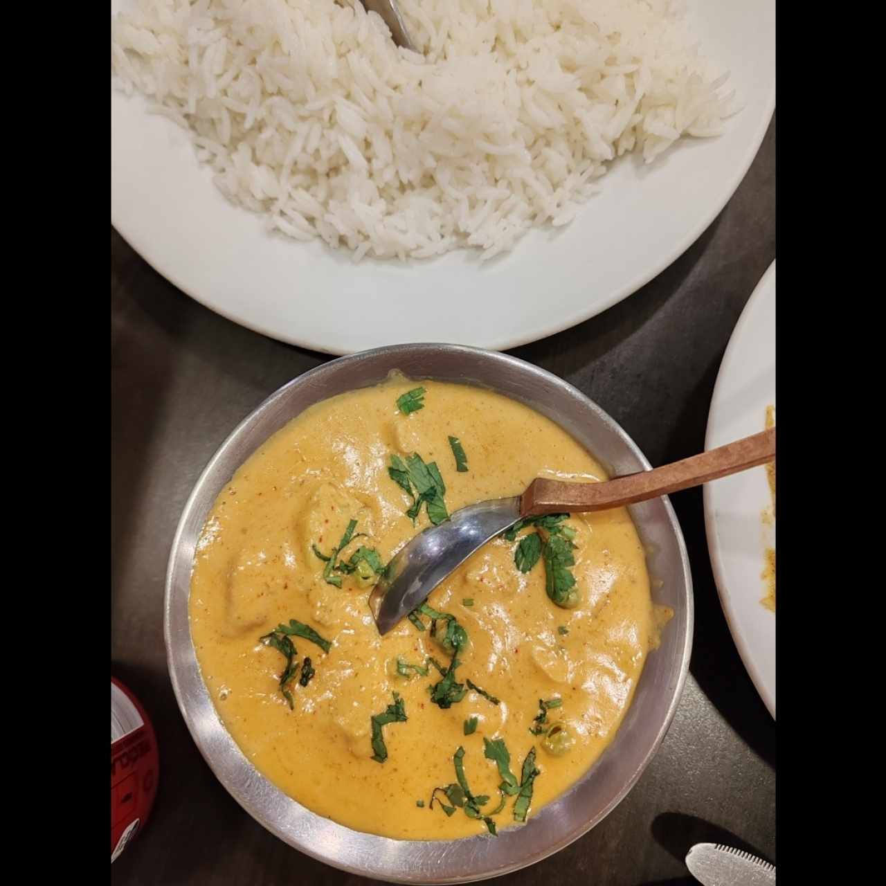 Meat Menu - Thai Chicken curry