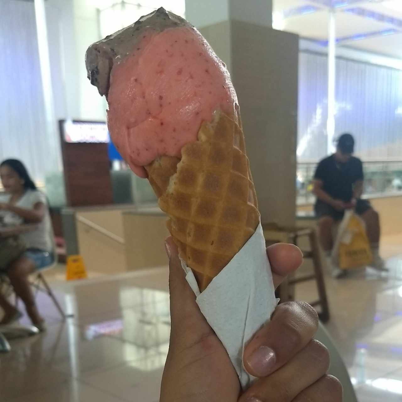 Choco rocher y fresa ligth. 