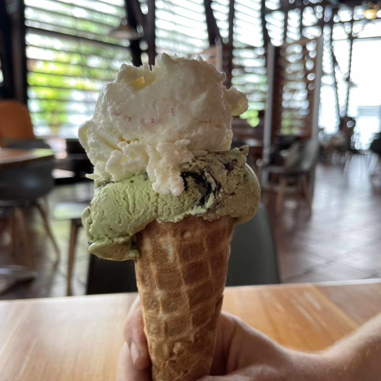 Helado de Chocolate Dubai y Coco