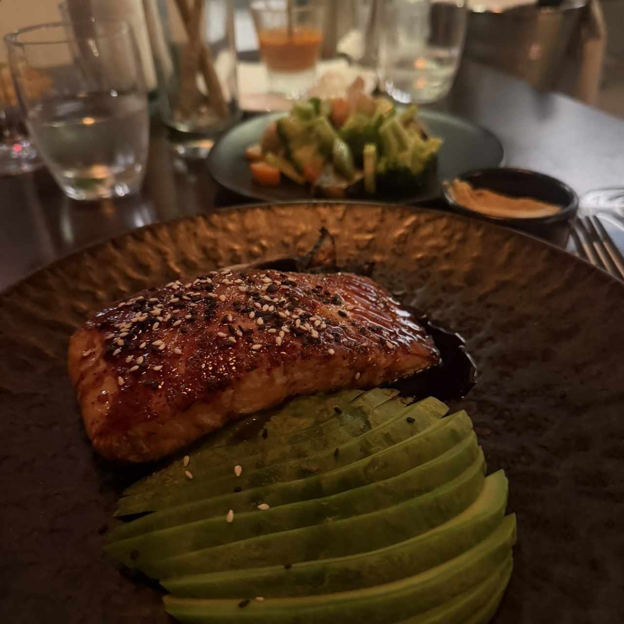 Filete de salmón Glaseado