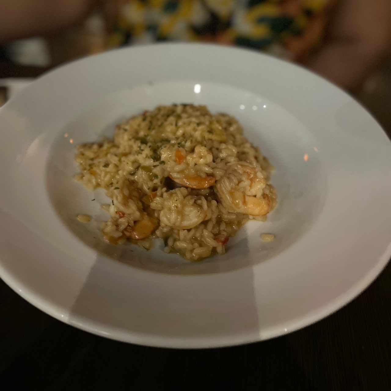 Arroces - Risotto de camarones