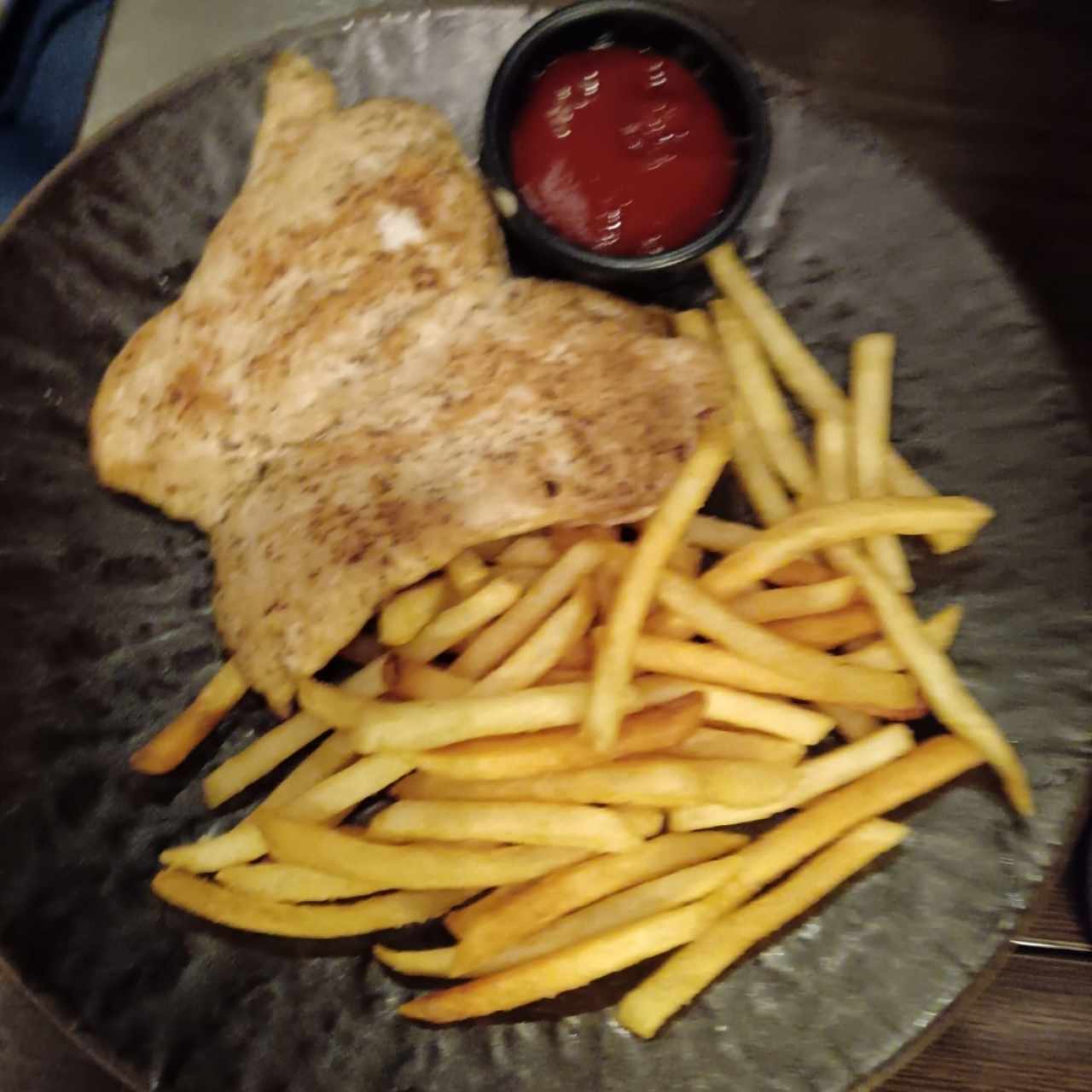 Pechuga de pollo a la plancha 
