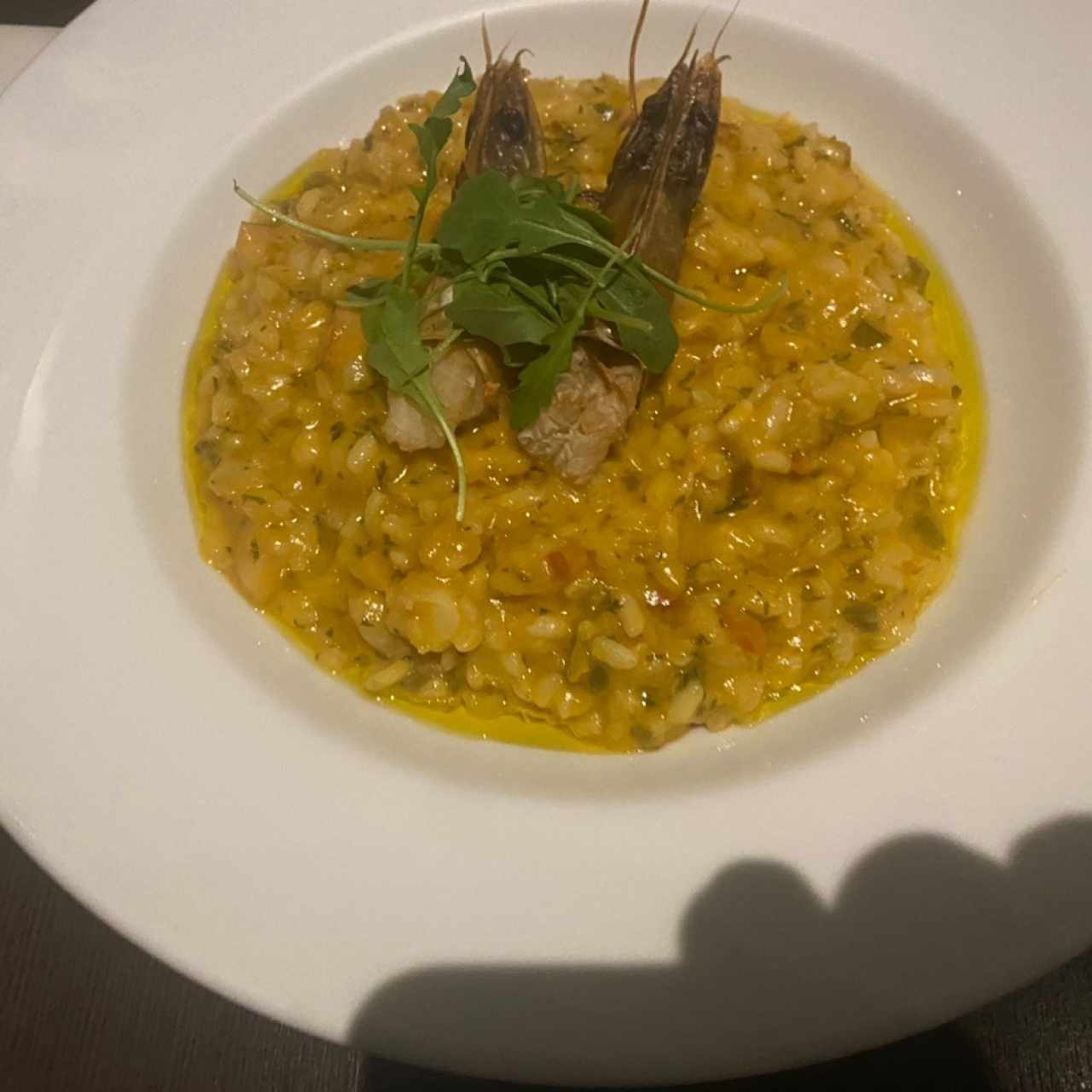 Arroces - Risotto de camarones