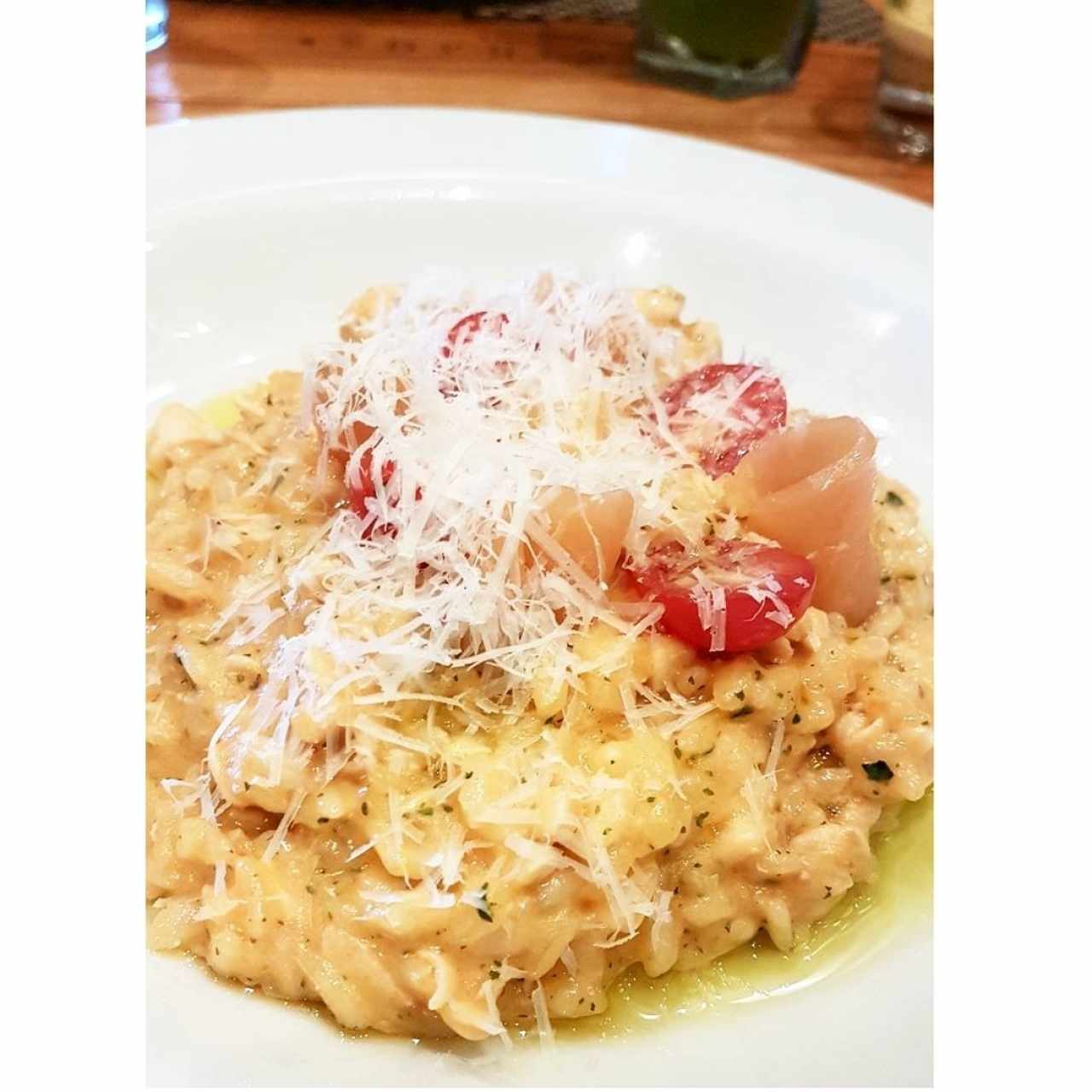 Arroces - Risotto de salmón