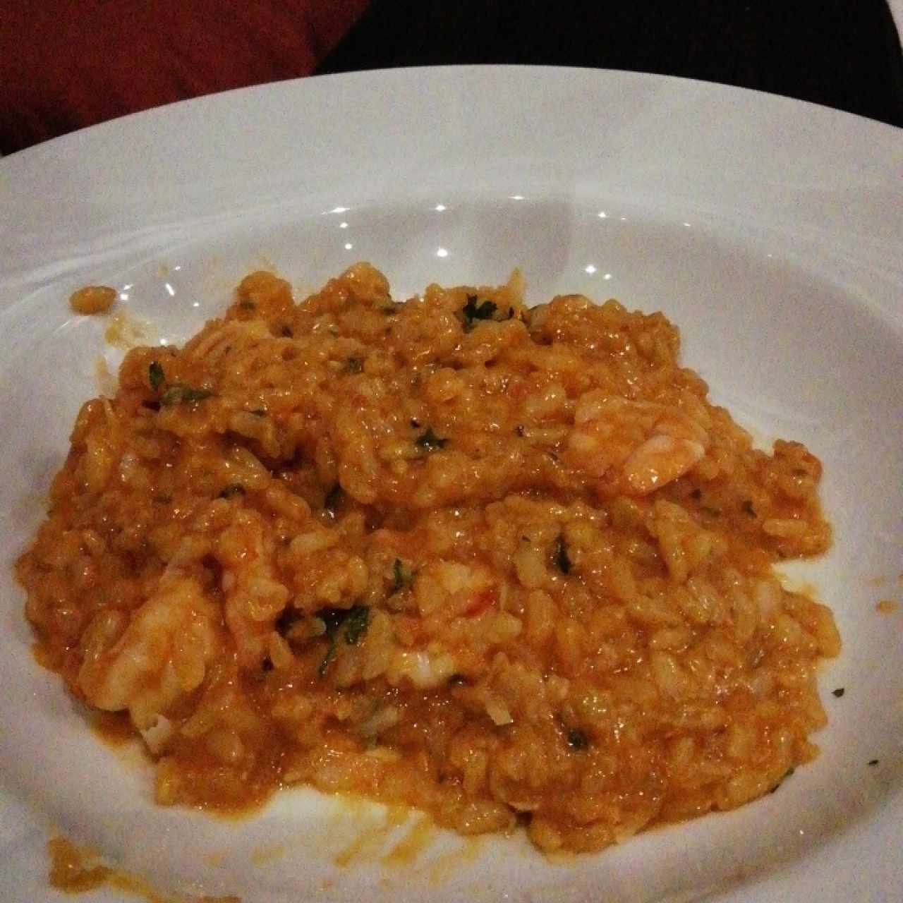 Arroces - Risotto de camarones