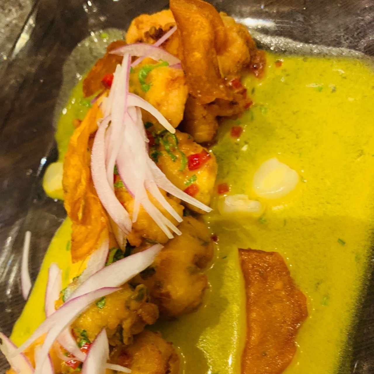 Ceviche frito
