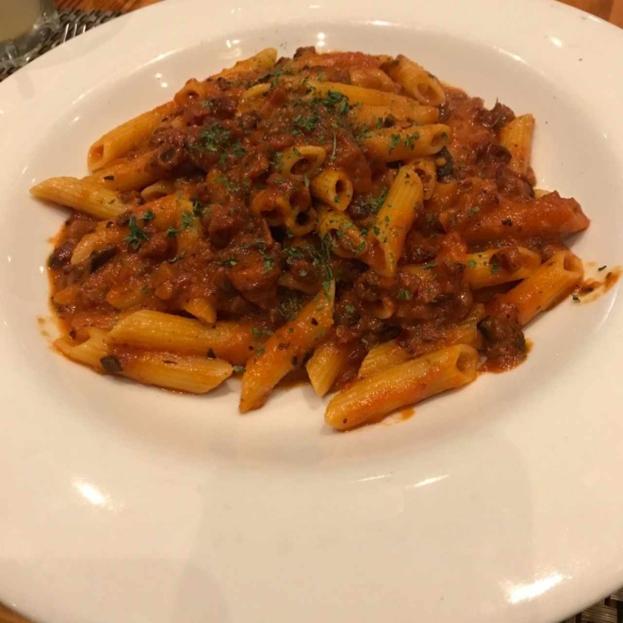 Pennette a la arrabiata
