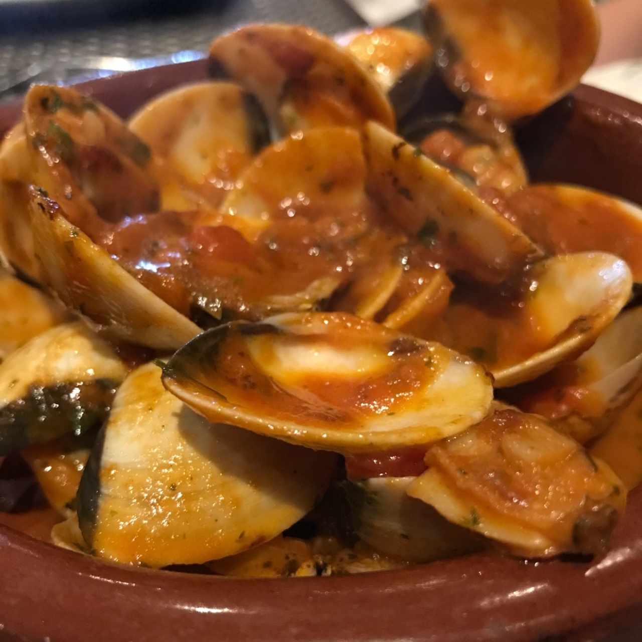 Almejas a la diavola
