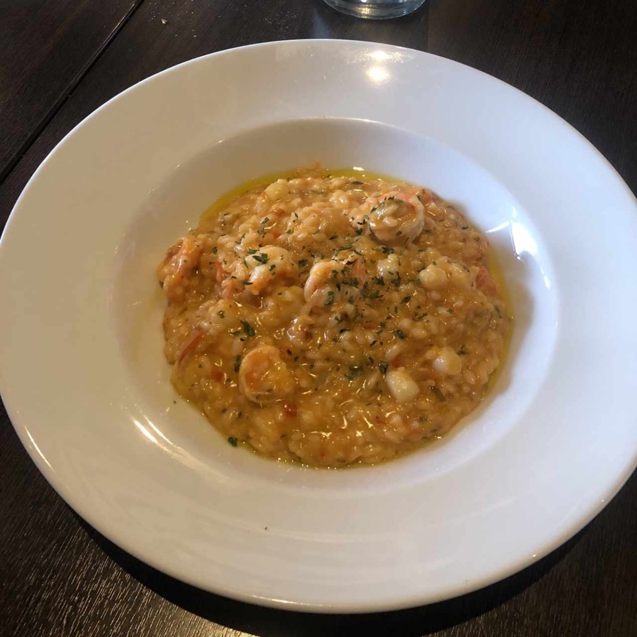 Arroces - Risotto de camarones