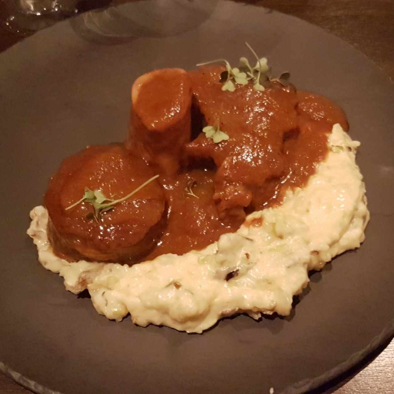 Osso Buco con puré