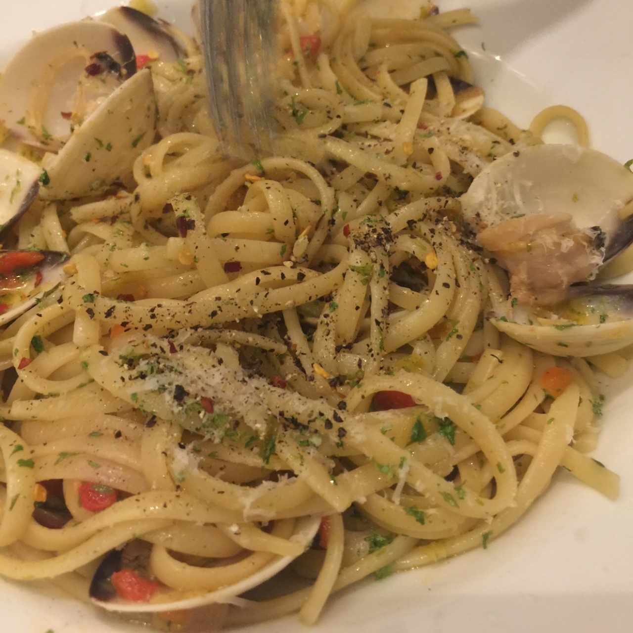 Linguine frutos del mar