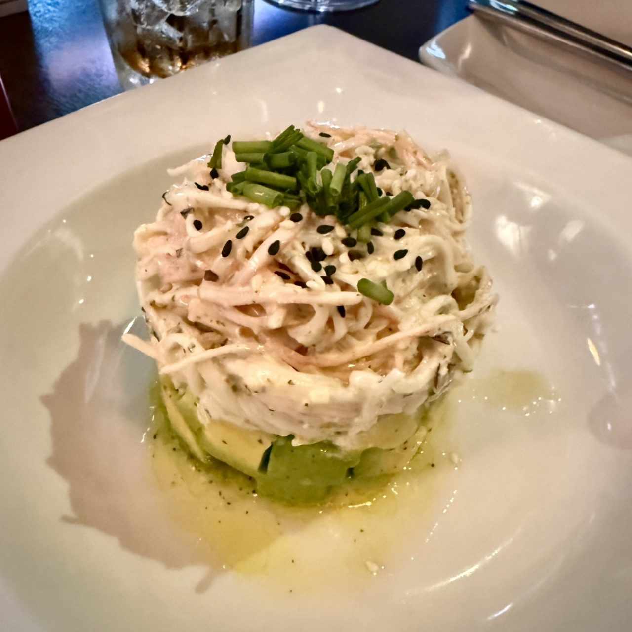 Ensalada de Cangrejo y aguacate