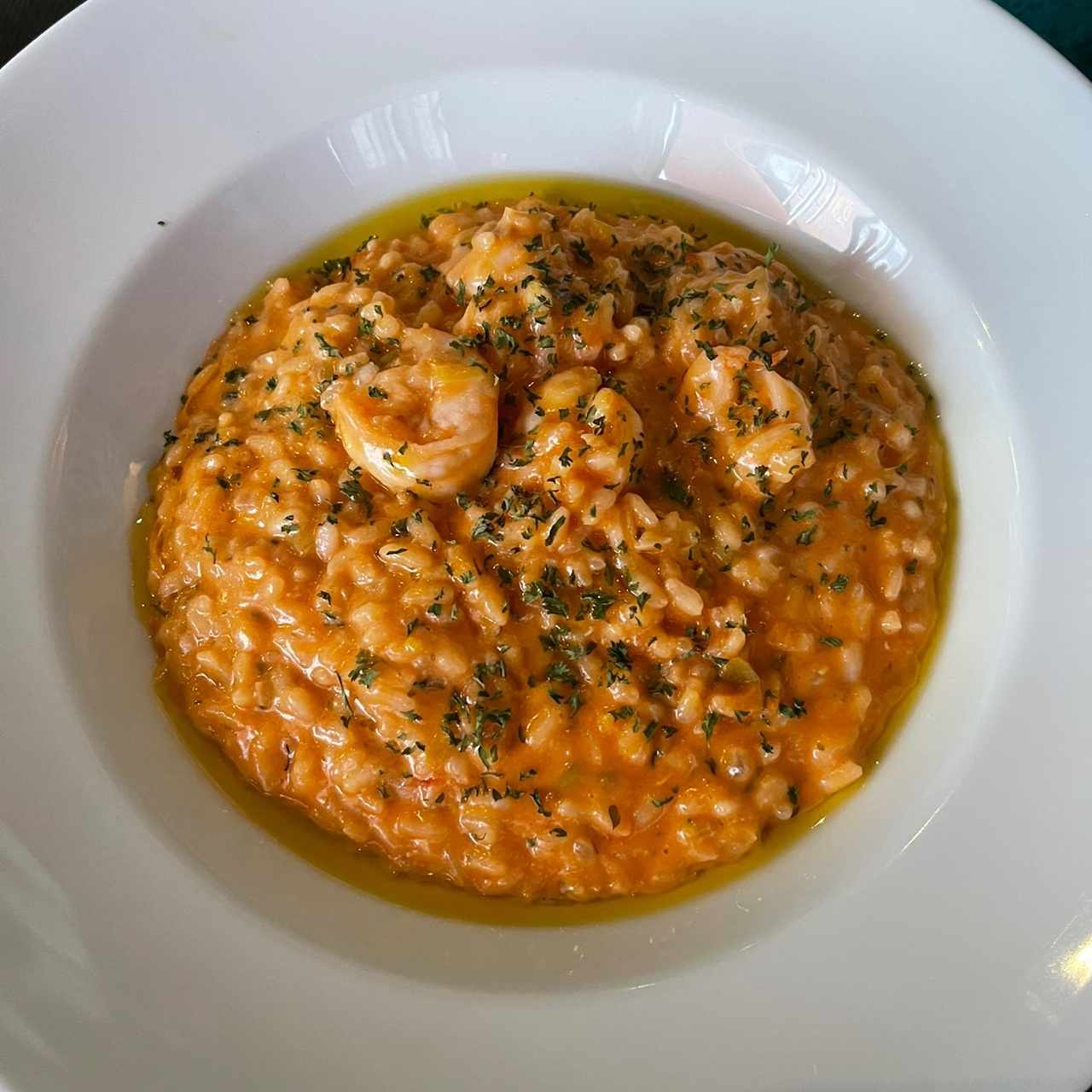 Arroces - Risotto de camarones