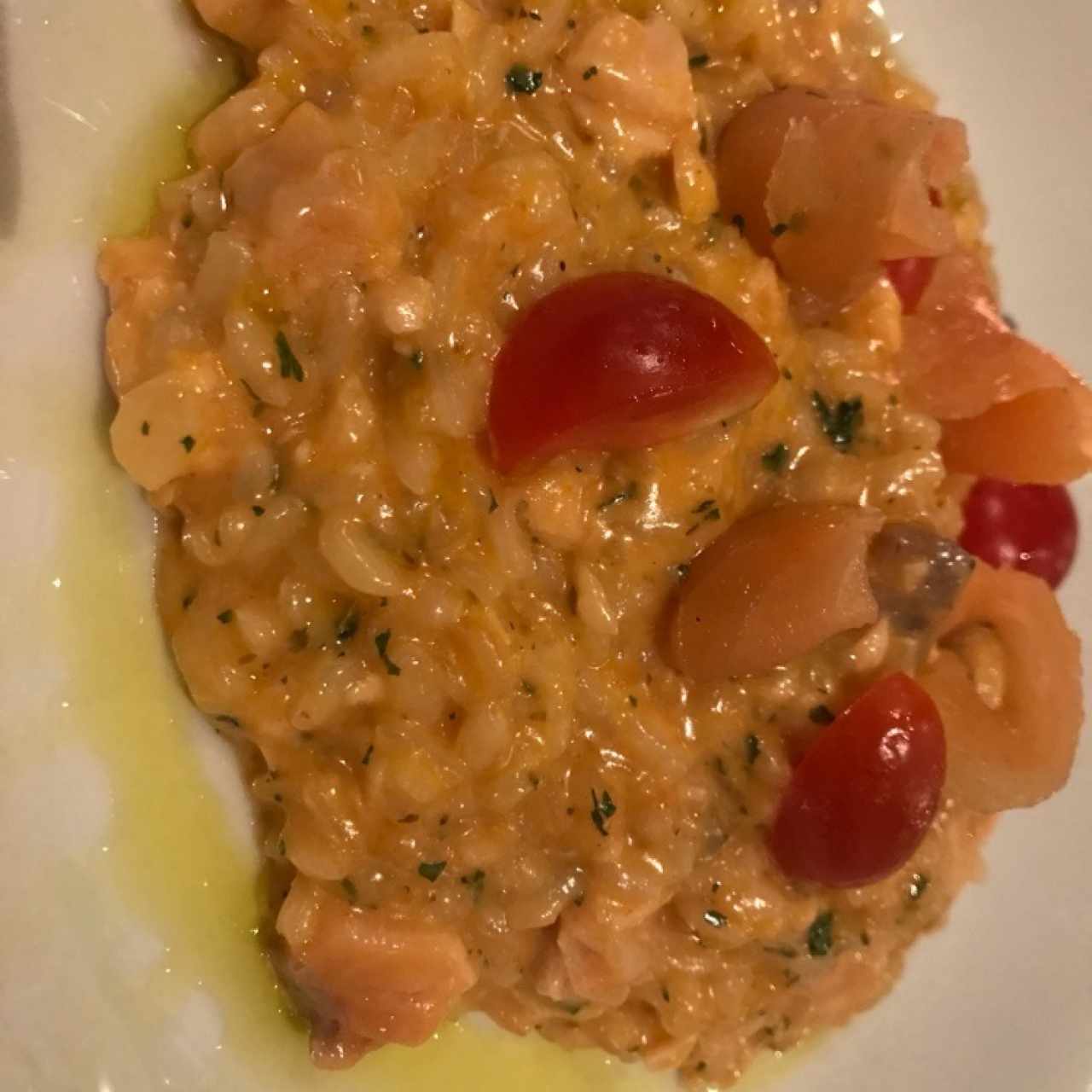 Arroces - Risotto de salmón