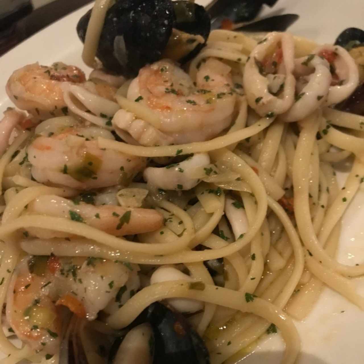 Linguine frutos del mar