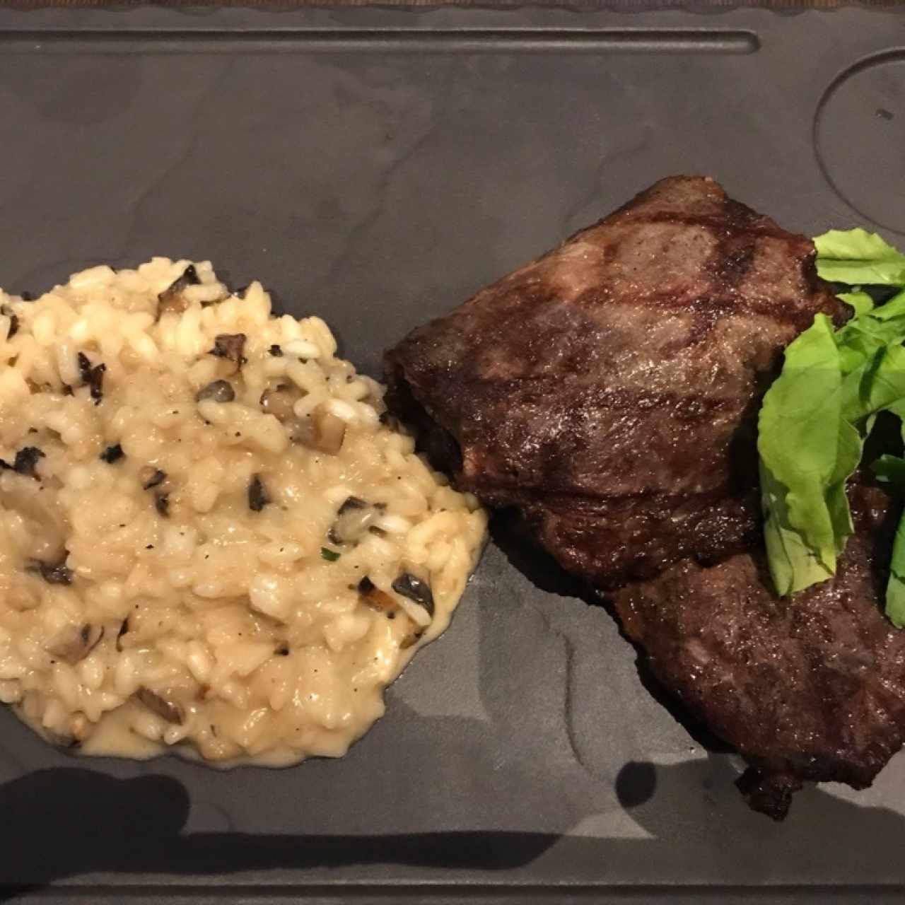 Entraña & Risotto Dr. Mendoza