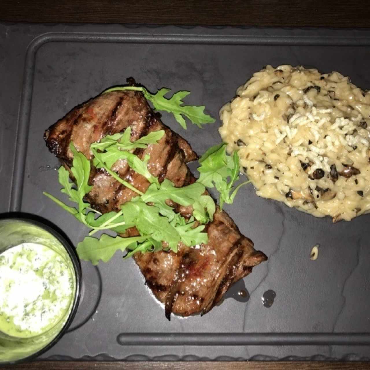 Entraña & Risotto Dr.  Mendoza