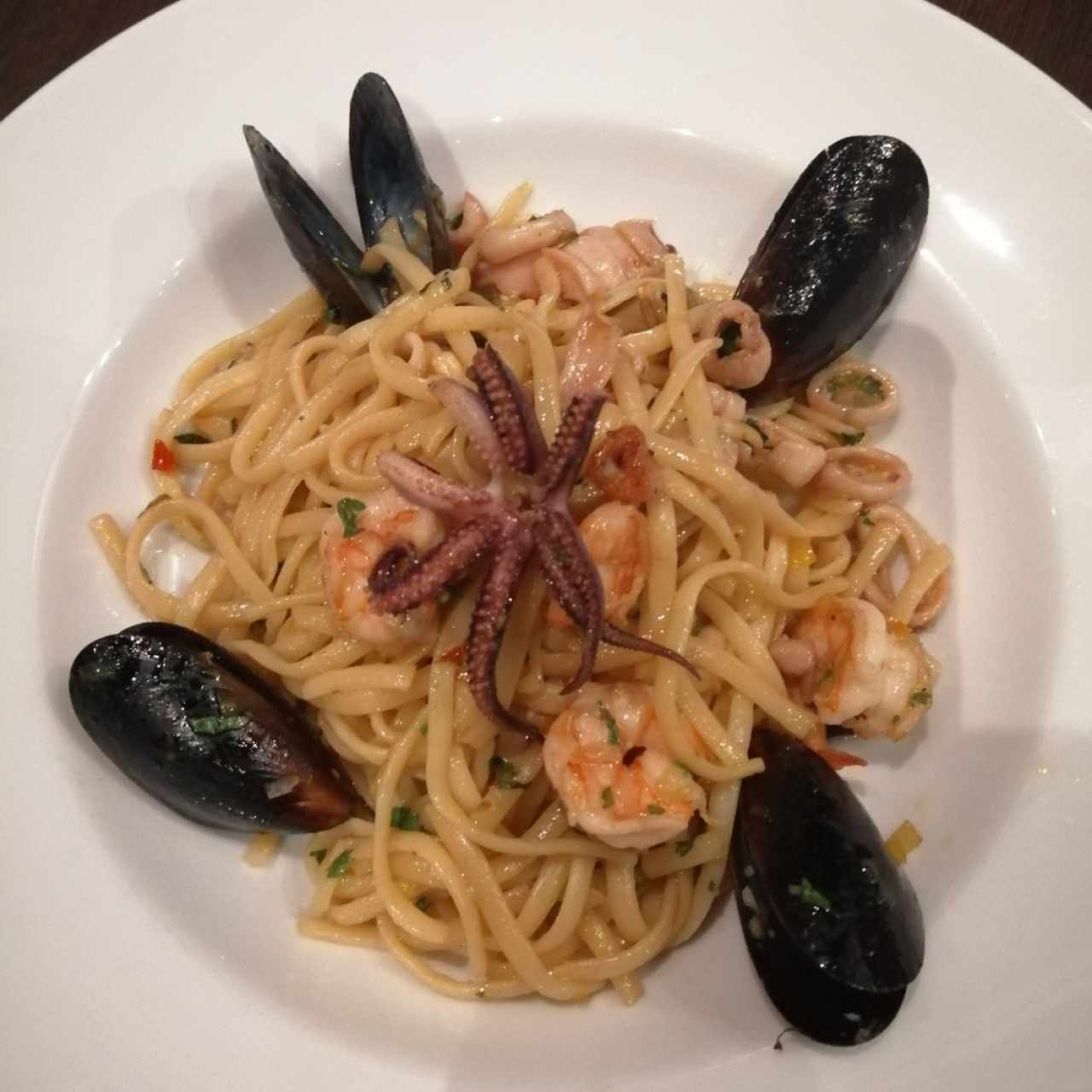 Linguine frutos del mar
