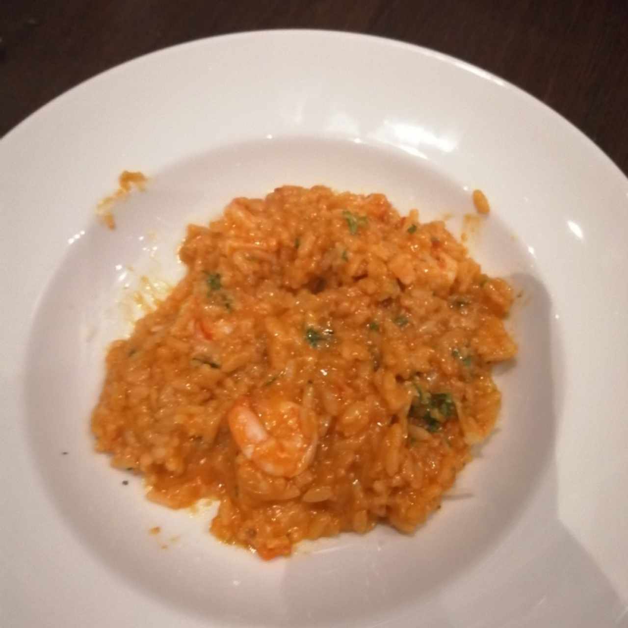 Arroces - Risotto de camarones
