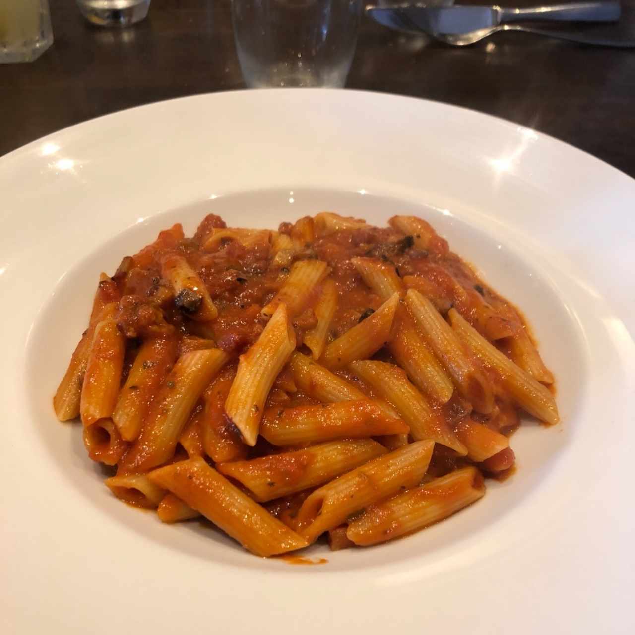 Pennete all’arrabbiata
