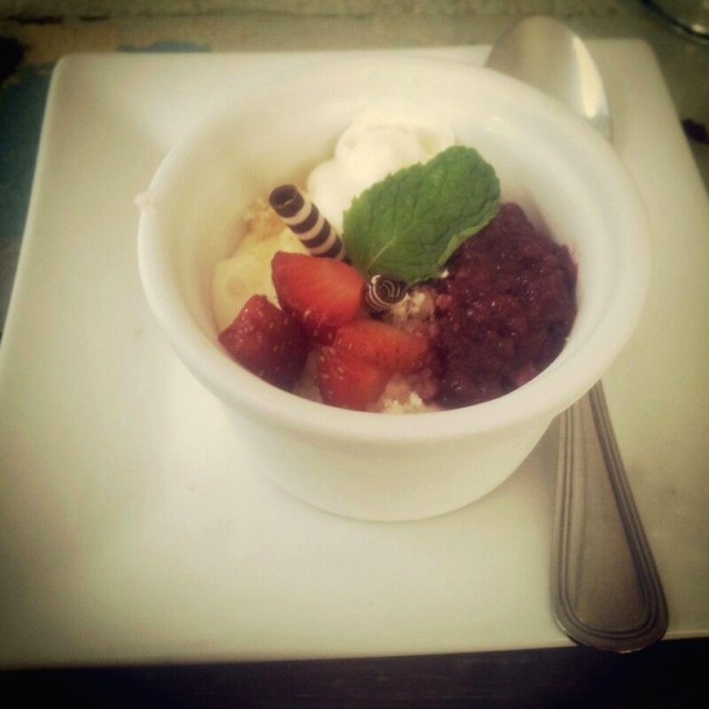 Postre del día