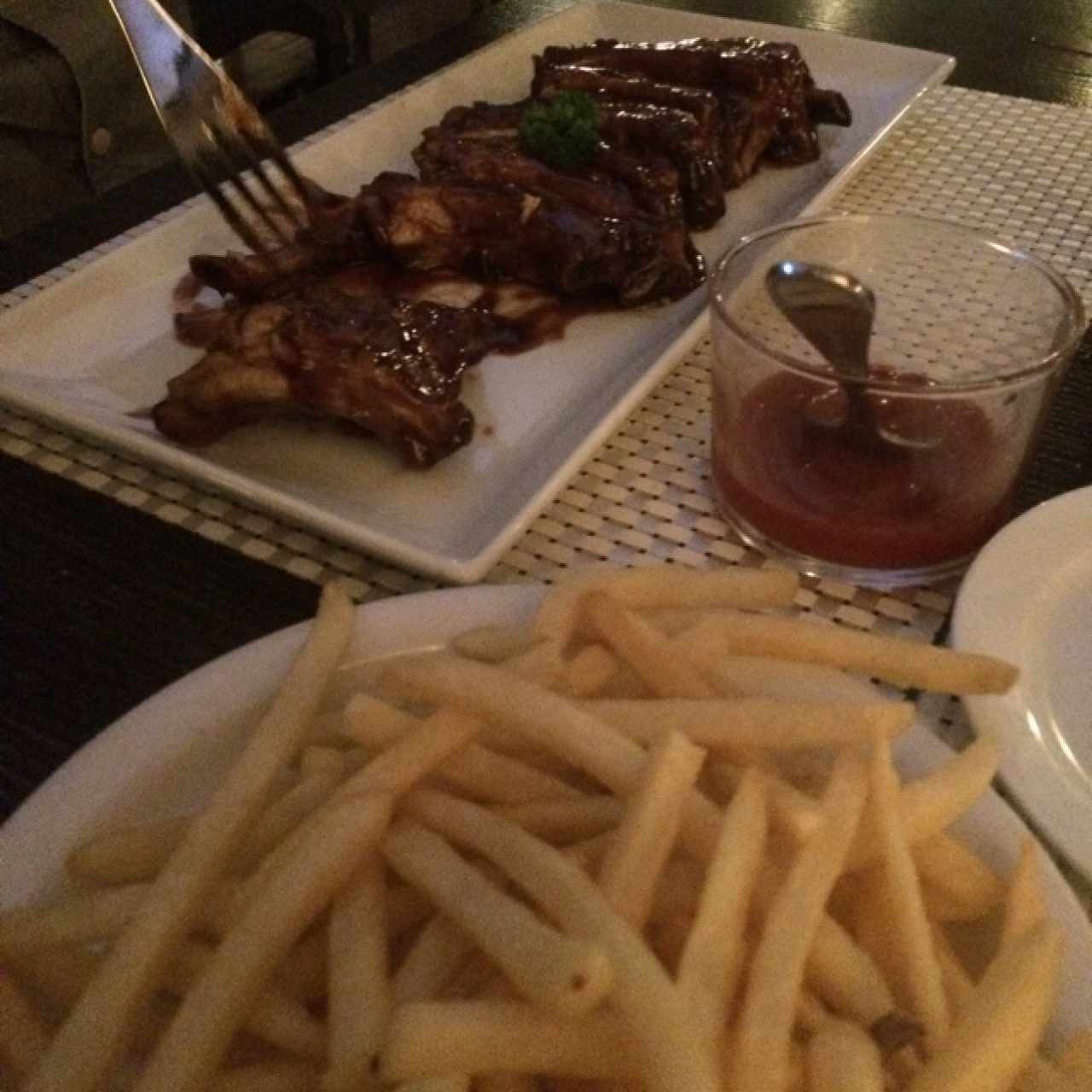 Costillas de cerdo "Años Locos"