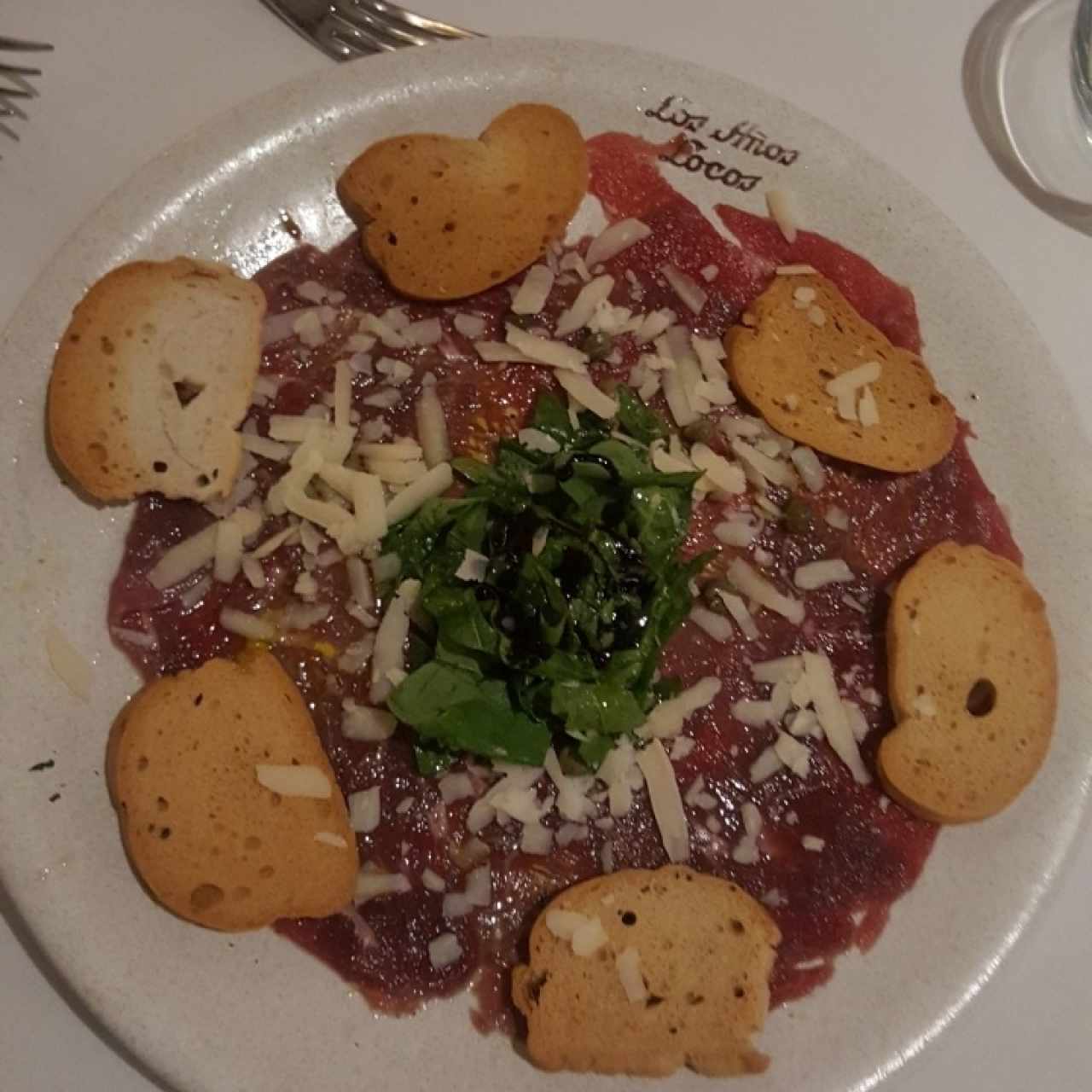 ENTRADAS FRÍAS - Carpaccio de Carne