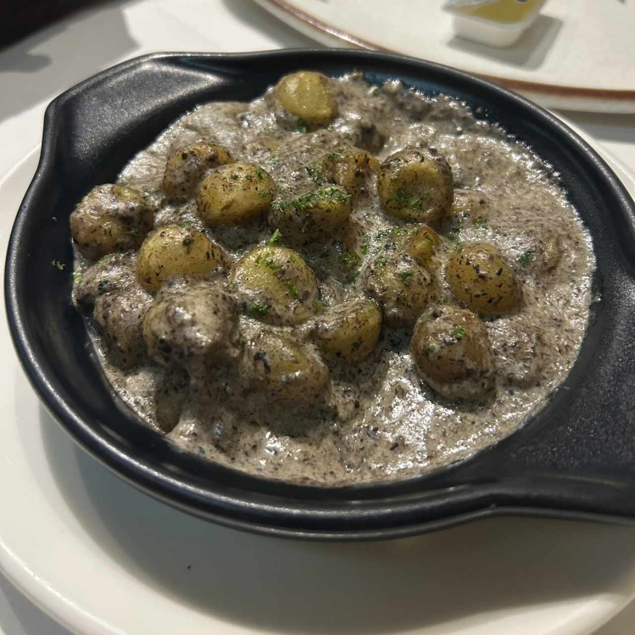 Papines en Salsa de Trufas