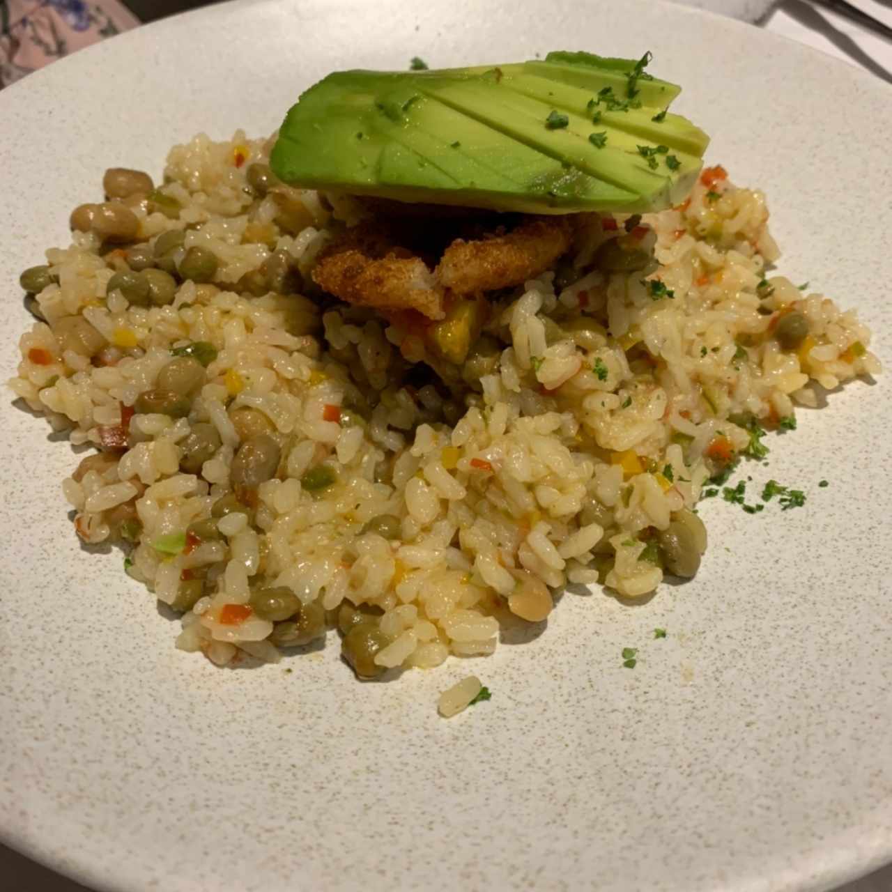 Arroz Meloso de Guandú 1/2 Orden