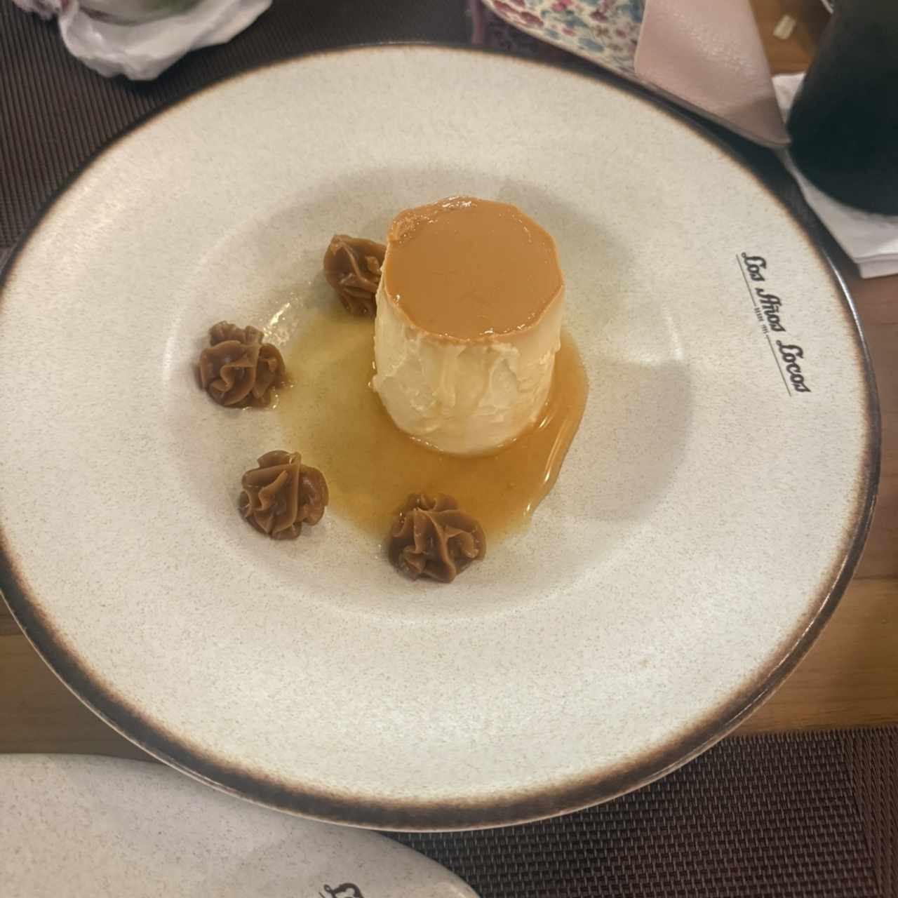 Flan de la casa