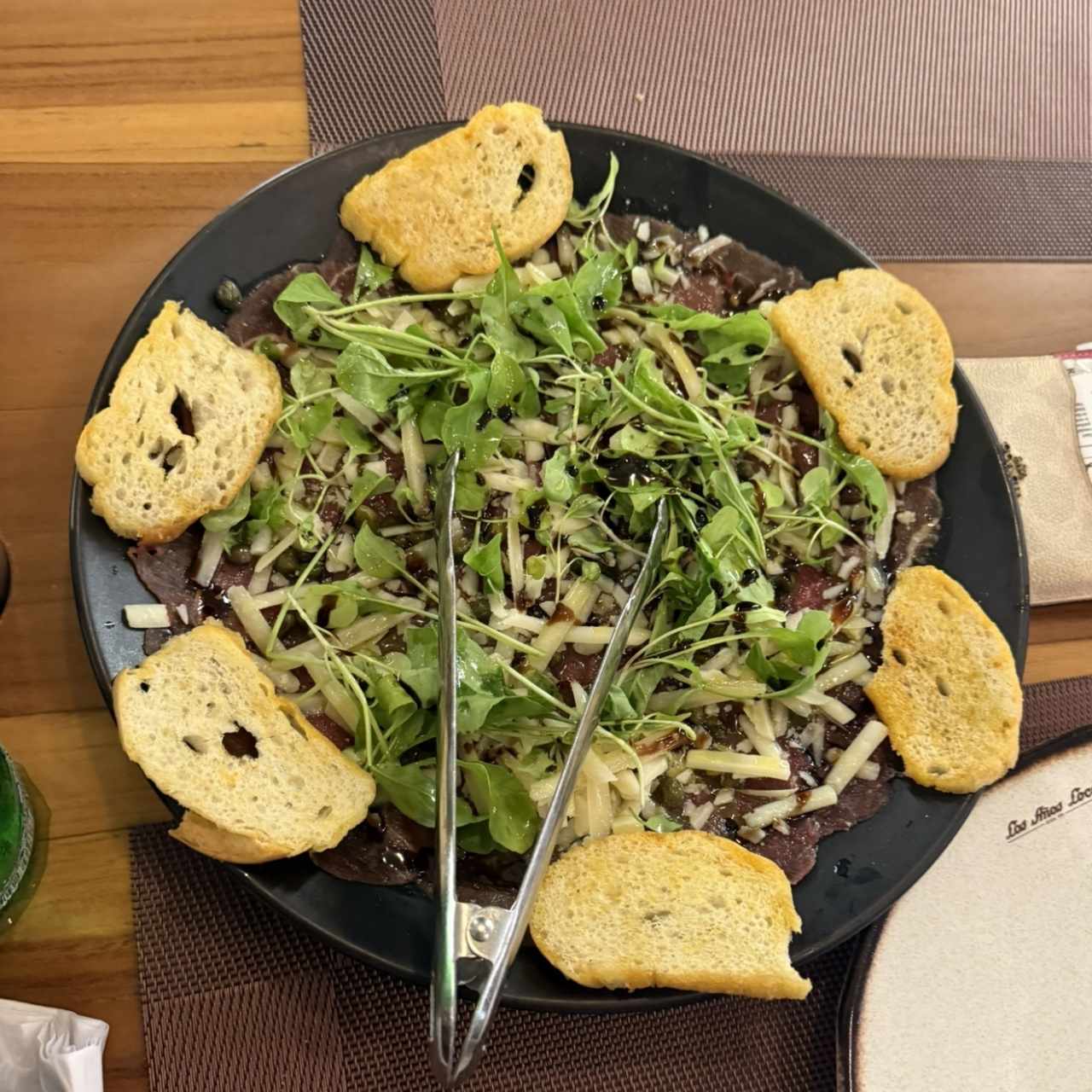 ENTRADAS FRÍAS - Carpaccio de Carne