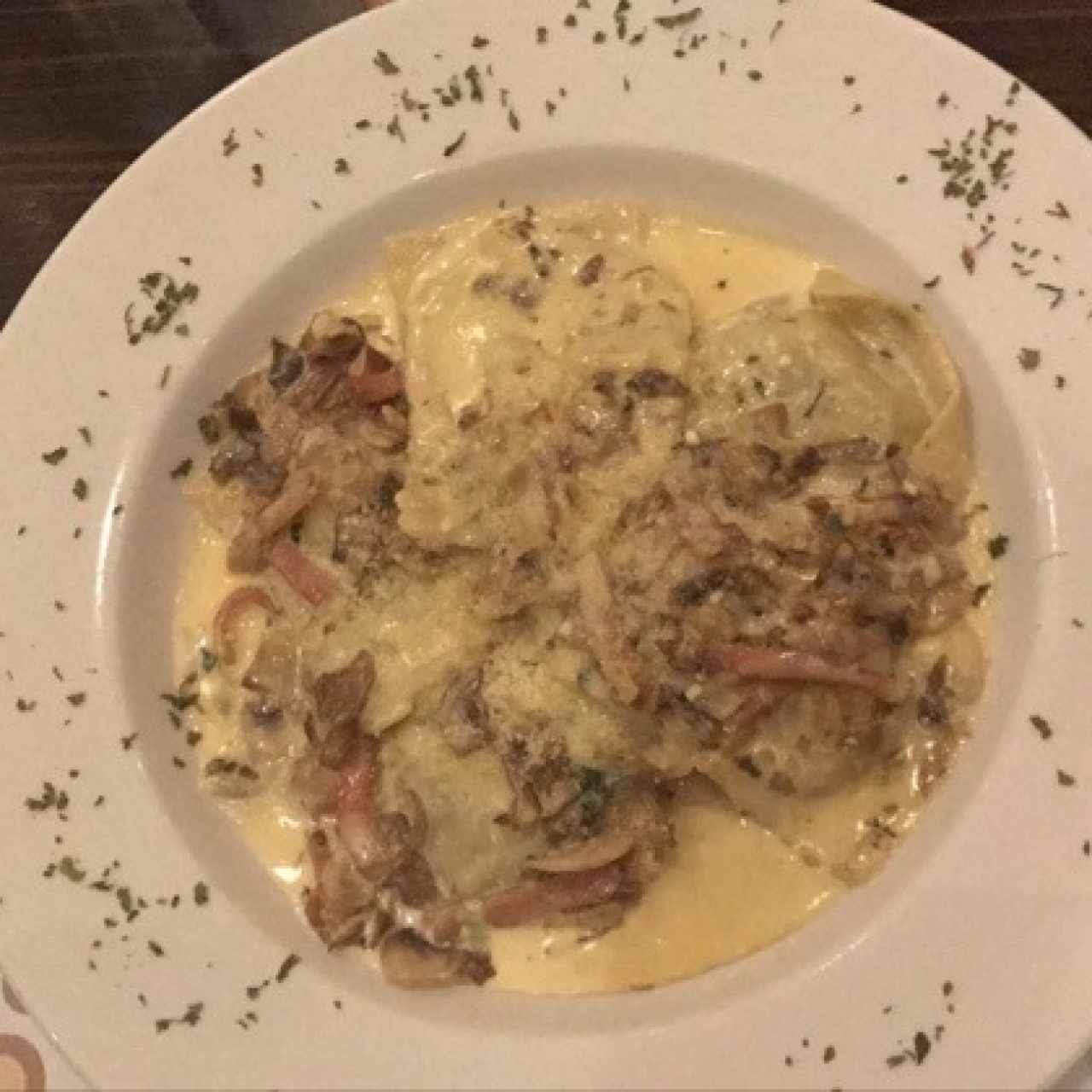 Pastas - Ravioloni alla Carbonara