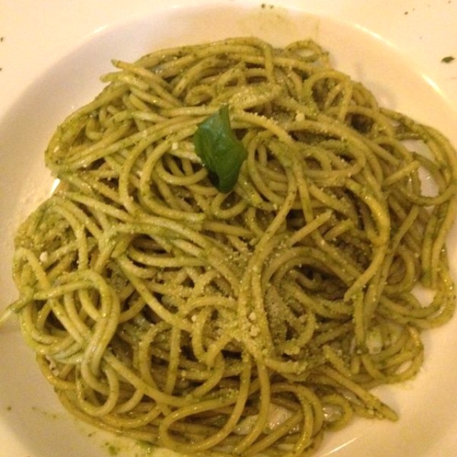 Spaghetti al pesto
