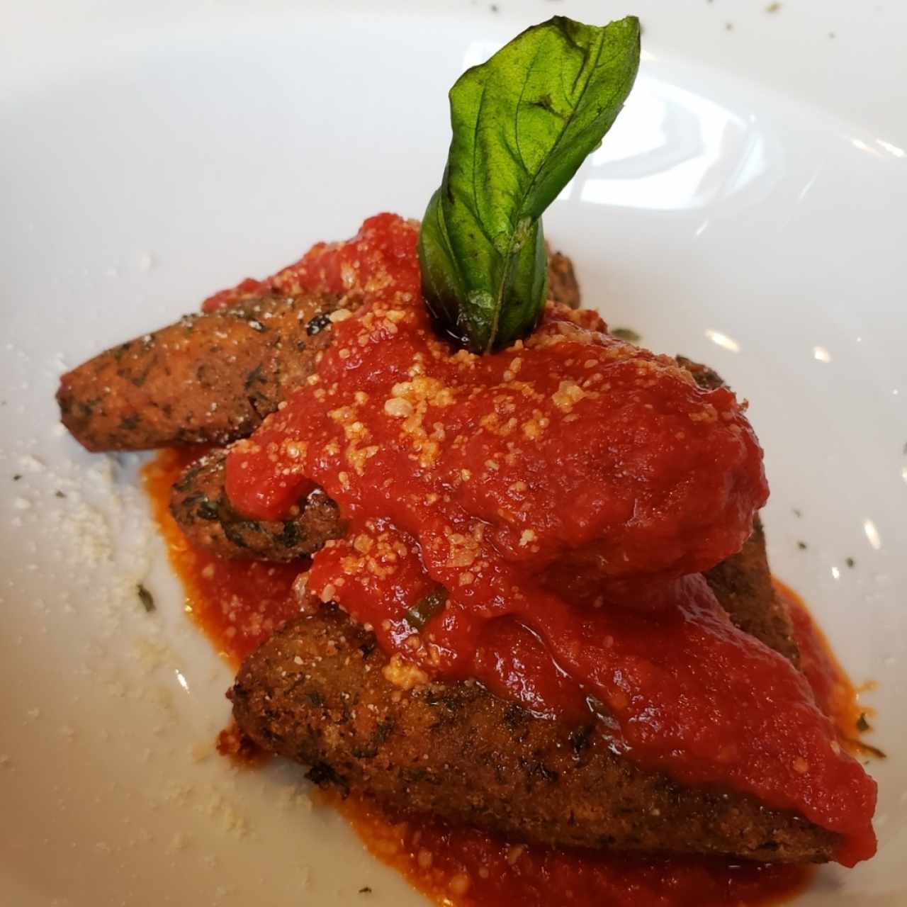 Mozzarella Fritta al Pomodoro