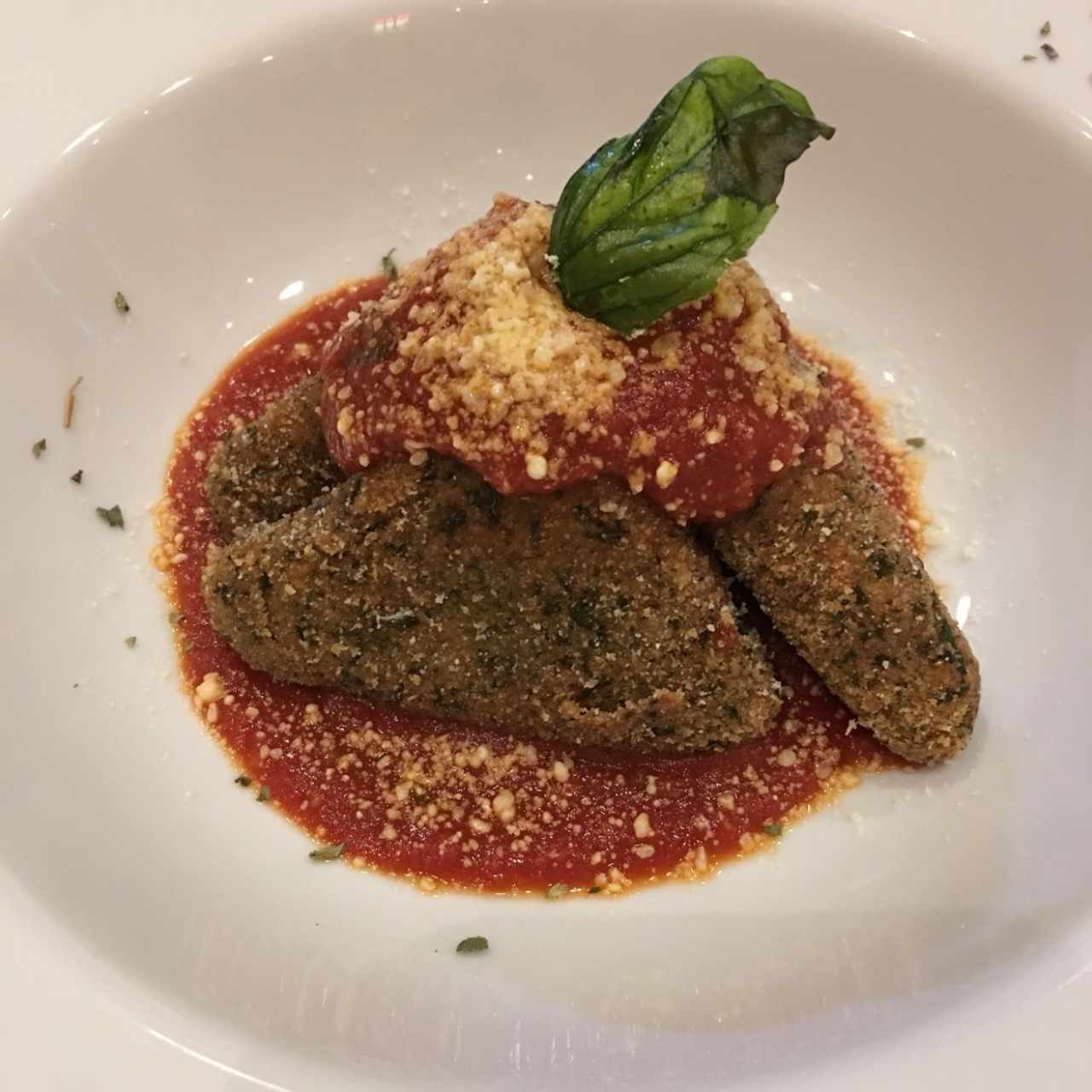 Mozzarella Fritta al Pomodoro