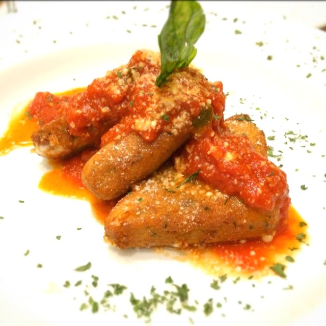 Mozzarella Fritta Al Pomodoro