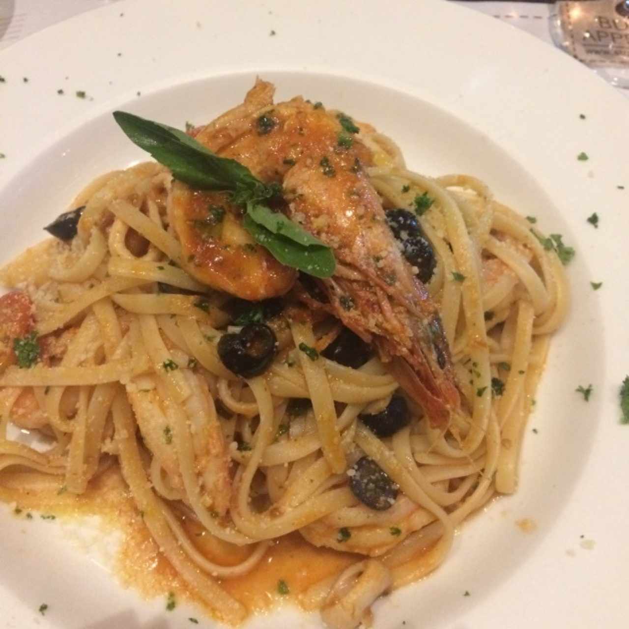 Linguini al frutti di mare