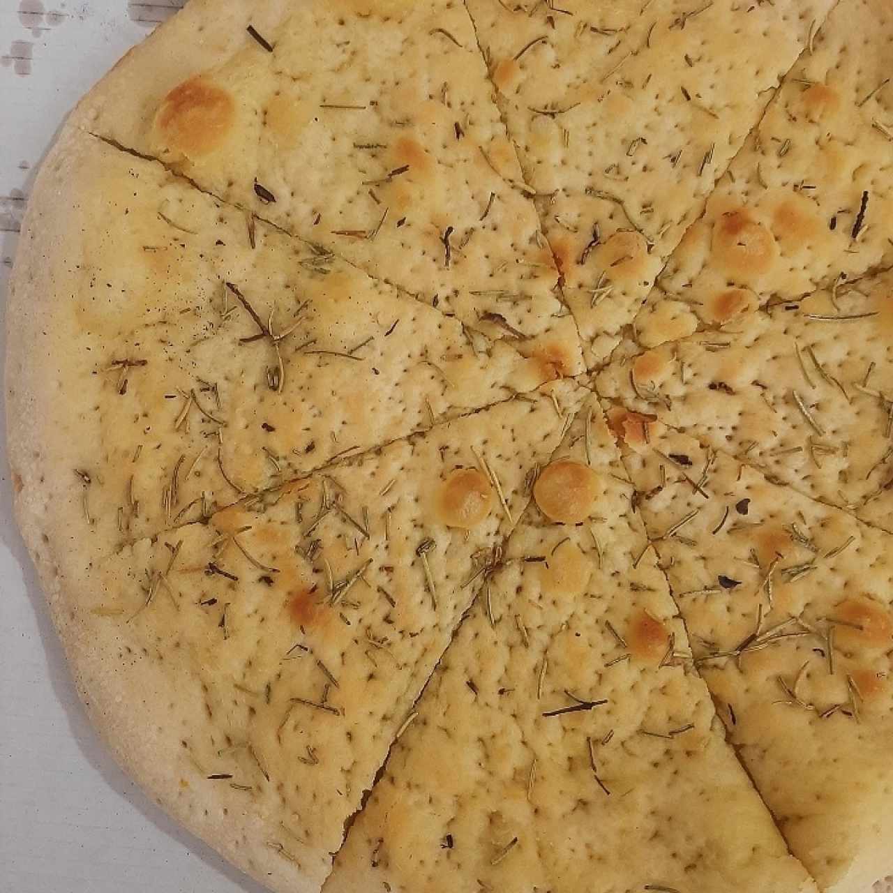 Pizzas blancas - Focaccia