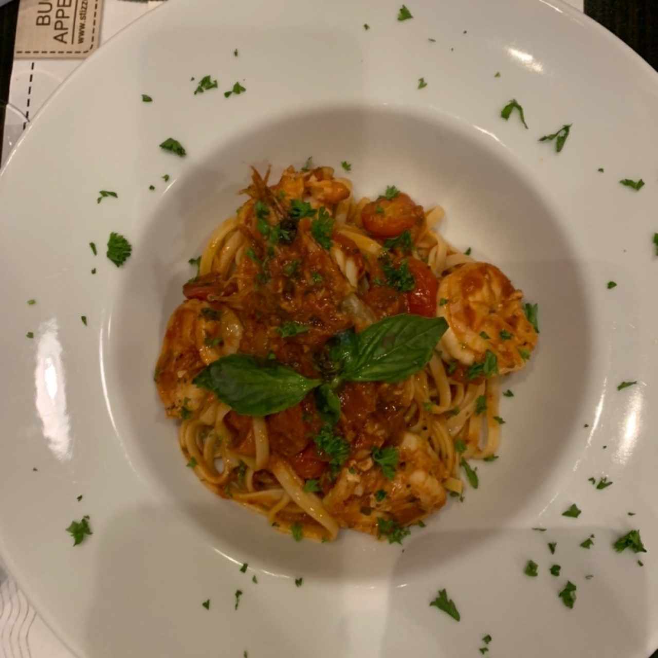 Linguini al Frutti di Mare