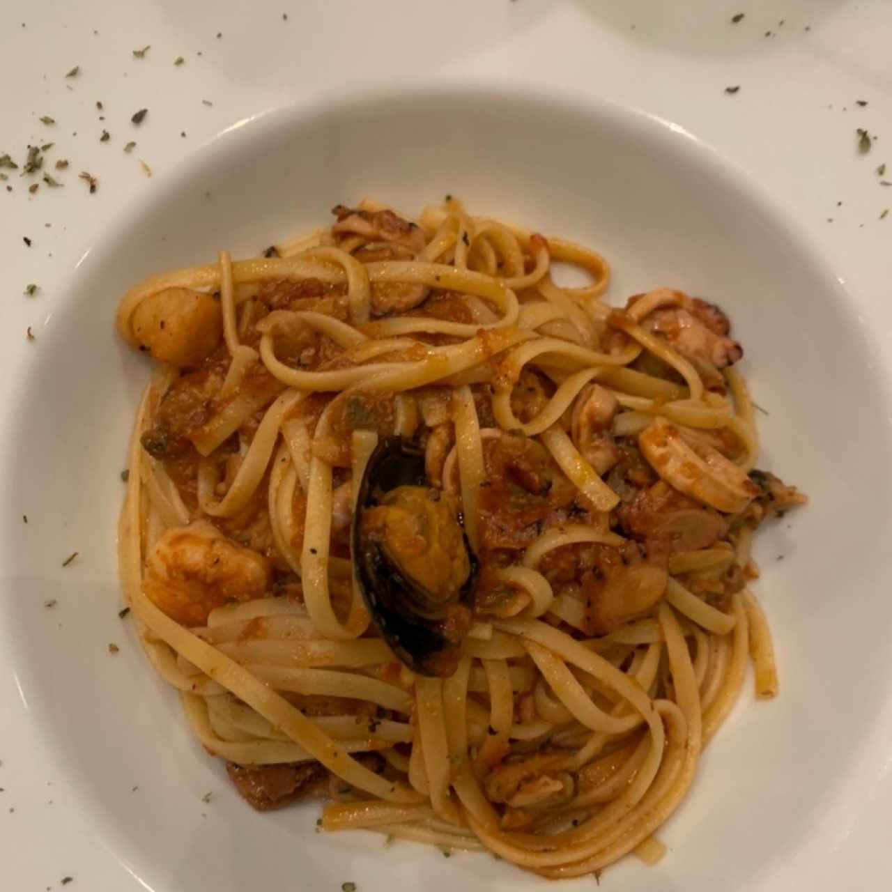 Linguini al Frutti di Mare
