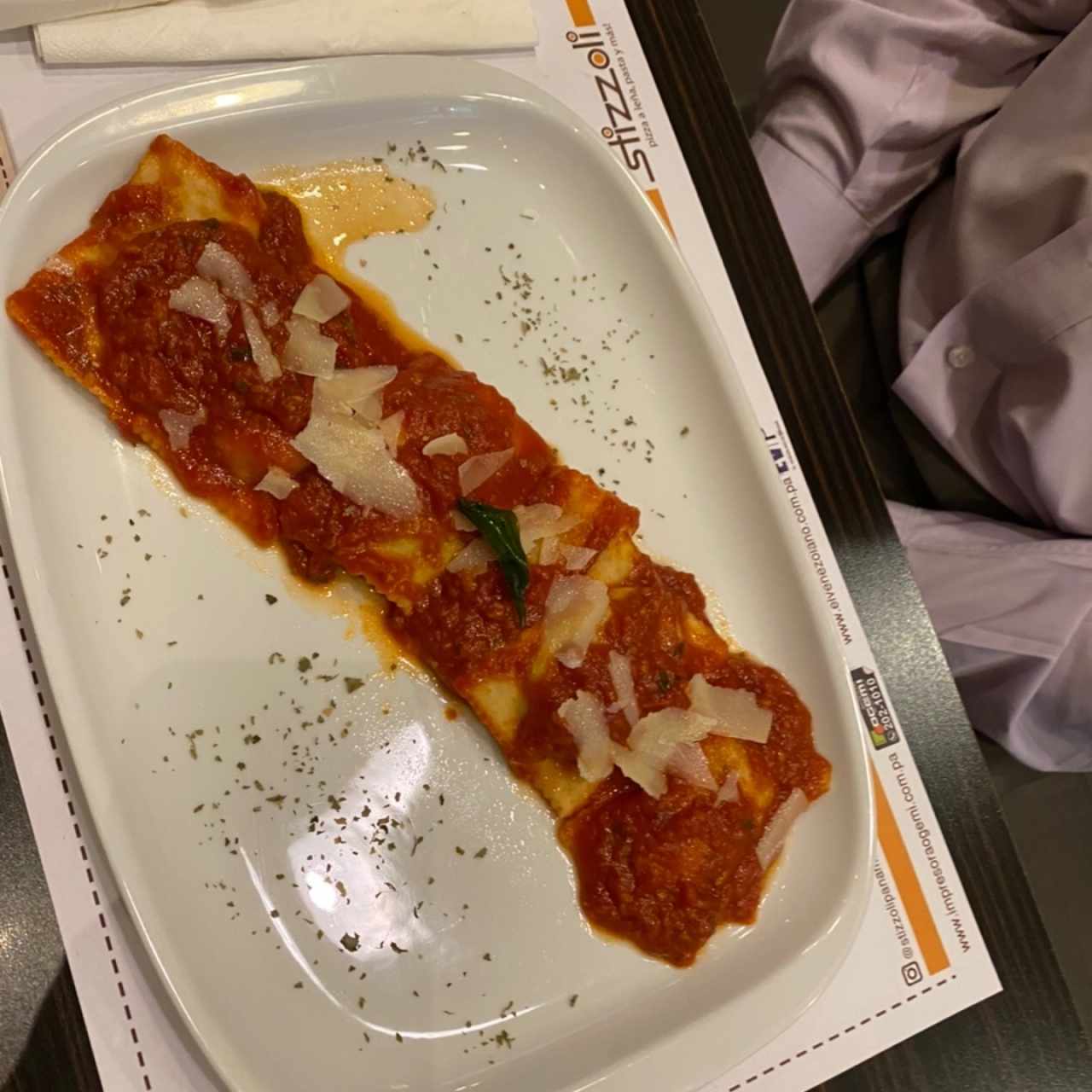Ravioloni alla Carbonara