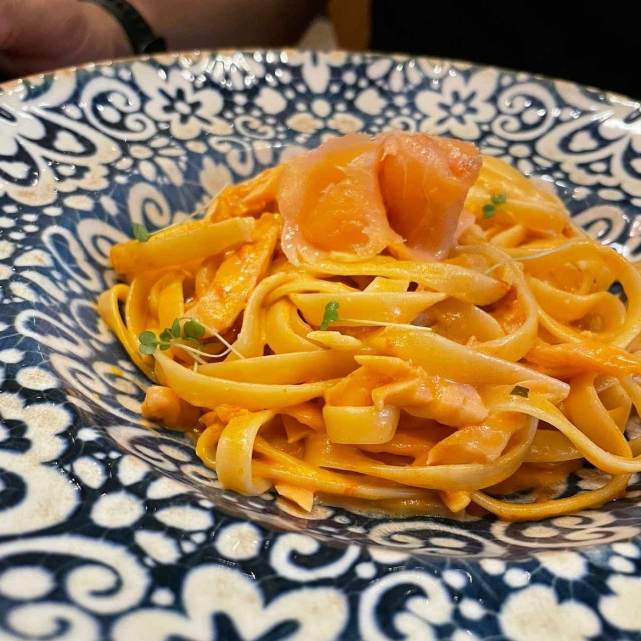 Fettuccine Alla Crema Rosa Di