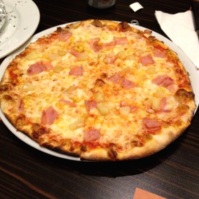 Pizza hawaiana 