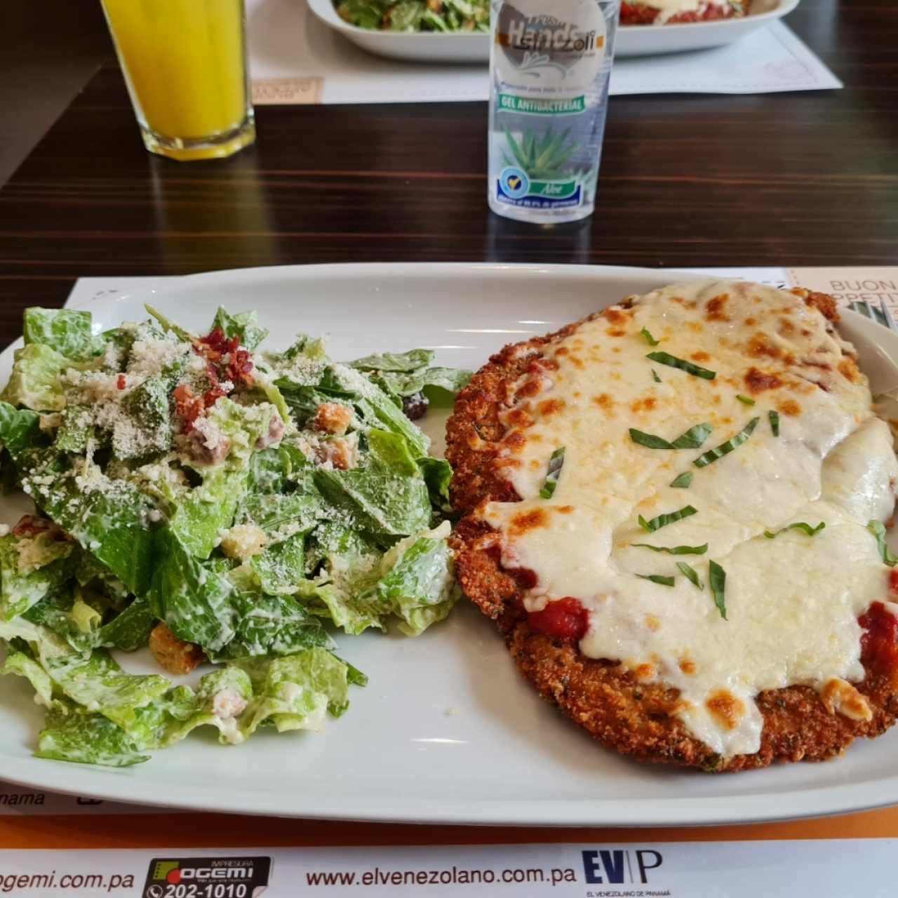 Milanesa de pollo