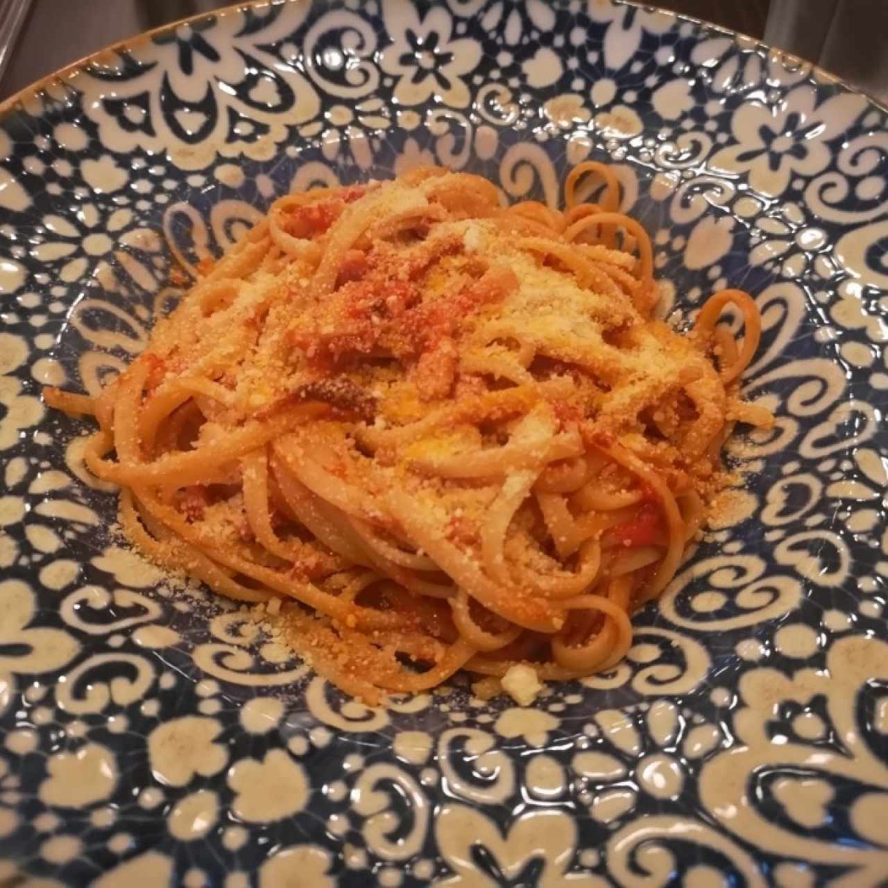 linguini amitriciana